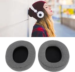 Vervangende Earpads - Hoofdtelefoon Kussens - Gaming Headset - Ademend Katoen Spons - Comfortabel Pasvorm — thumbnail 4