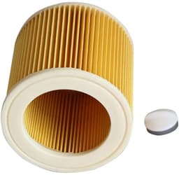 HEPA-filter - Stofzuigerfilter - Wasbaar en Herbruikbaar - 1 Stuks - Compatibel met Kärcher WD2 WD3 MV3 MV2 A2004 — thumbnail 2