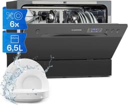 Mini vaatwasser - Kleine afwasmachine - 5 programma's - Energieklasse D - Keukentafel — thumbnail 1