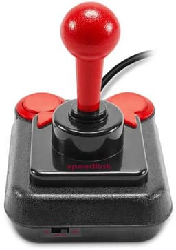 Speedlink Anniversary Competition Pro Extra - USB Joystick - Inclusief 20 Retro Games - Zwart/Rood — thumbnail 5