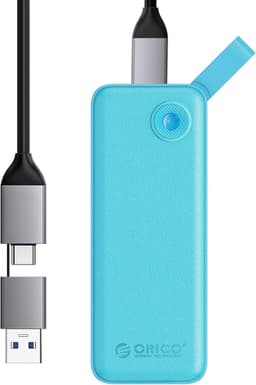 Externe SSD - Draagbare Opslag - Snelle Data Transfer - Tot 1050MB/s Snelheid - 2TB Capaciteit - Groen — thumbnail 1