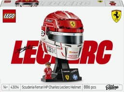 LEGO Editions - Scuderia Ferrari HP helm van Charles Leclerc Constructiespeelgoed — thumbnail 1