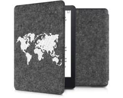 E-Book Reader Hoes - Filz Stof met Magnetische Sluiting - Geschikt voor Kindle Paperwhite 11e Generatie