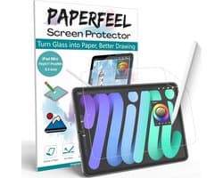 2x Schermbeschermer voor iPad Mini 8,3 inch (7e & 6e Generatie) - Schrijf- en Tekenfolie