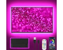 Ledstrip Televisie - Verlichting Band - Sfeer Creëren - 16 Miljoen Kleuren - 32-45 Inch - Wit