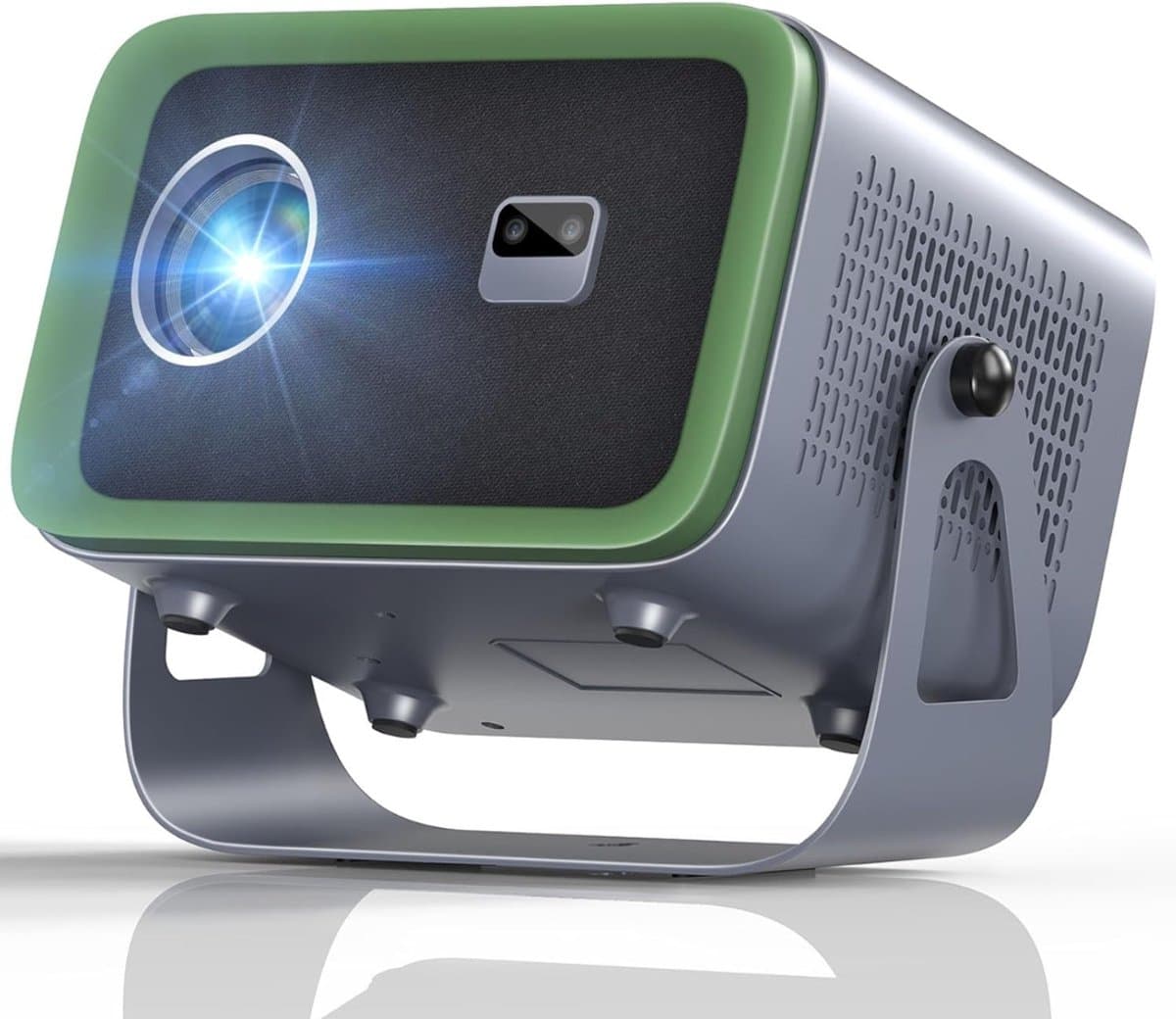 FlexVer® Mini projector - Beamer - Home cinema - Max Resolutie 3840 x 2160 - Zwart en Groen — afbeelding 1