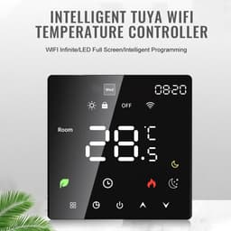 Zolara Slimme thermostaat - WiFi - Energiebesparing - Programmeerbaar - Zwart — thumbnail 4