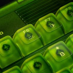 8Bitdo Mechanical Keyboard - Xbox Edition toetsenbord Gamen USB + RF Wireless + Bluetooth QWERTY Engels Groen — thumbnail 3