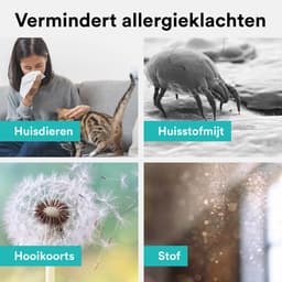 Rolfstone Air Balance Ultra Luchtreiniger – HEPA 13 + koolstoffilter – CADR 660 m³/u – Voor ruimtes tot 144 m² – Vermindert stof en pollen – Fluisterstil – 3 standen + slaapstand + automatische stand – Luchtkwaliteitsindicator — thumbnail 7