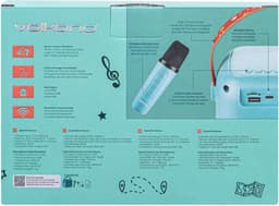 Volkano Kids Songseeker Muziek Box - Karaoke Set Kinderen - Bluetooth Speaker op Accu - Draadloze Microfoon met Stemvervormer functie - RGB Verlichting — thumbnail 5