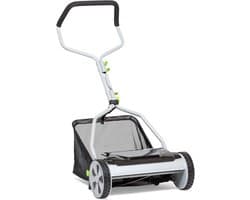 Zyrex®Grasmaaier Handmatig – Grastrimmer Opvangbak - Handmaaier - Grijs - 53cm x 43cm x 26cm