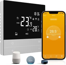 Slimme WiFi Thermostaat voor Vloerverwarming - Programmeerbaar & Voice Control — thumbnail 1
