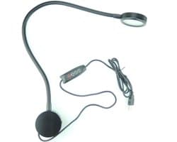 Flexibele USB LED Leeslamp met 3 Kleurinstellingen en Dimbare 10 Niveaus