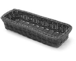 Zwarte Bestekmand voor Vaatwasser - Robuuste Onderzetter voor Bestek