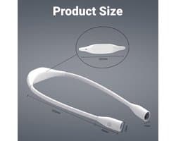 Neklamp - Nekleeslamp voor Boeken - Neklampje voor Haakwerk - Boekervaring