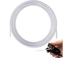 PTFE Teflon Slang 10m met Snijder - Transparante Binnenbuis 2.5mm ID voor 1.75mm 3D Printer Filament