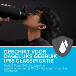 JLAB Go Pods ANC TWS In-ear Draadloze oordopjes Met Noise-cancelling Zwart — thumbnail 2