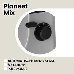 Multifunctionele Kneedmachine 1800W met Touchscreen en 5L Kom — thumbnail 5