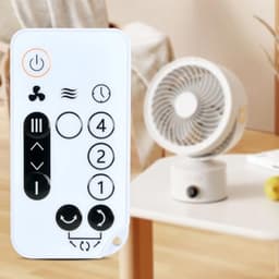 Tafelventilator afstandsbediening vervanging voor stille en draagbare ventilator — thumbnail 5