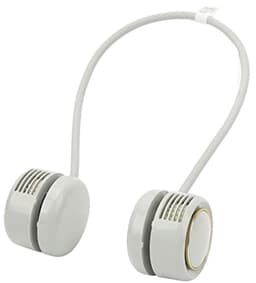 Opvouwbare Nekventilator voor Dames - Draagbare Koeling met 3 Snelheden en 1600mAh USB Oplaadbare Batterij — thumbnail 2