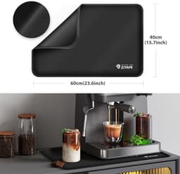 Hittebestendige Mat voor Airfryer en Magnetron - 60x40cm Siliconen Werkbladbeschermer — thumbnail 5
