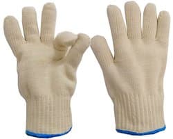 Handschoenen - Ovenhandschoenen - Ovenhandschoenen hittebestendig - BBQ handschoenen - Anti-verbrandingshandschoen - Dikke gebreide katoen - Voor binnen en buiten - Voor oven-Airfryer-Hoge temperatuur grill-Warme gerechten- Tuinieren