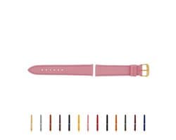 SELVA horlogeband, 14-24 mm, leer, verwisselbaar, vervangende band voor smartwatch, gemaakt in Duitsland