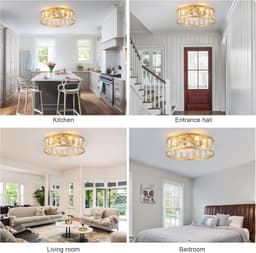 Plafondventilator met Verlichting en Afstandsbediening - Elegant en Ruimtebesparend Ontwerp — thumbnail 5