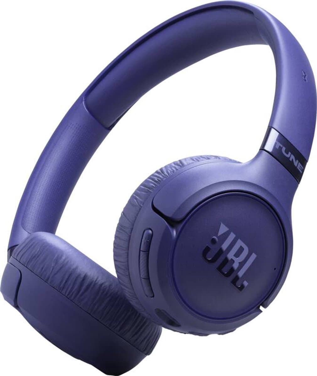 JBL Tune 680NC - Draadloze Noise Cancelling Koptelefoon - Bluetooth - On-ear - 76 uur batterij - Pure Bass & Spatial Sound - Blauw — afbeelding 1
