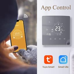 Slimme WIFI Thermostaat voor Vloerverwarming en Waterverwarming - Compatibel met Alexa en Google — thumbnail 4