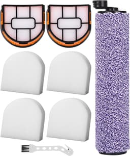 Geschikt voorShark Vervangende Borstelrol en Filter WDB1F2 voor HydroVac XL 3-in-1 Stofzuiger Accessoires: 1 rolborstel, 1 reinigingsborstel, 2 filters, 4 filterpads — thumbnail 1
