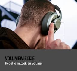 Fresh 'n Rebel Clam Ace 2 – Draadloze Bluetooth Koptelefoon met Active Noise Cancelling – 100+ uur Speeltijd - Met volume wiel - Storm Grey — thumbnail 14