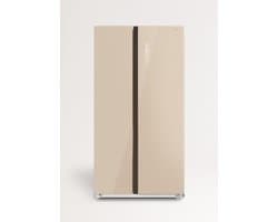 CREATE FRIDGE STUDIO SIDE BY SIDE 550 - Amerikaanse koelkast - Beige