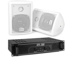 Hobbykamerset met 2 seakers en een versterker