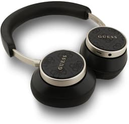 Guess Bluetooth Koptelefoon- ENC - PU Leather - 4G Classic Logo - Zwart — thumbnail 2