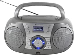 Soundmaster SCD1800TI - Boombox met DAB+/FM-radio, CD/MP3-speler, bluetooth en USB — thumbnail 1