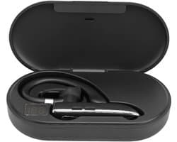 Sports Headset with Charging Case, Headsets for Mobile Phones Noise Cancelling Handsfree Earphone Built-in Microphone, Wireless One Ear Earphone for Business Sports
