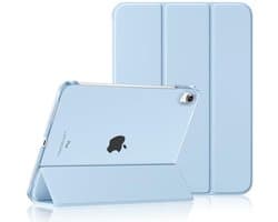 Beschermhoes voor iPad 10e en 11e generatie - Transparant en Lichtblauw