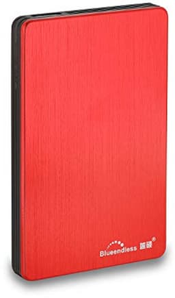 Draagbare Externe Harde Schijf 500GB - USB 3.0, 2,5 inch, Compatibel met PC en Laptop, Rood — thumbnail 1