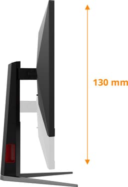 AOC 27G4HA - Full HD IPS Gaming Monitor - G-Sync Compatible - Ergonomisch - 200Hz - 27 inch — thumbnail 5