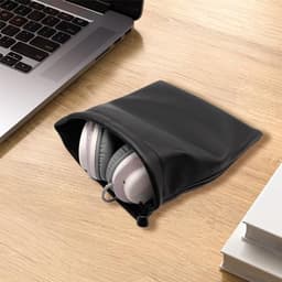 4 stuks handige opbergtas voor hoofdtelefoons met trekkoord, waterdichte tas voor reizen — thumbnail 2