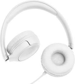 JBL Tune 530 USB-C - USB C Koptelefoon - Bedrade On-ear Headset voor iPhone 15, 16 & 17 - Met Microfoon - JBL Pure Bass - Samsung & Laptop - Wit — thumbnail 4