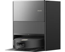 Dreame Aqua 10 Ultra Roller Complete Black – Robotstofzuiger met dweilfunctie – 30.000Pa Zuigkracht – AquaRoll™ & ThermoHub™ 100°C zelfreiniging – Tapijtveilig & slim Omnesight™ 2.0 navigatie – Voor harde vloeren & drempels