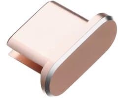 Stofplug USB-C - Stofkapje - Geschikt voor oplaadpoorten Smartphone/Tablet/Laptop - Rosé goud
