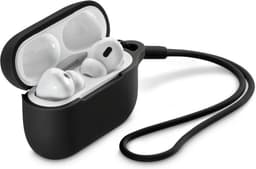 Fantastic feel beschermhoes voor Apple Airpods Pro 1e gen. zwart — thumbnail 2