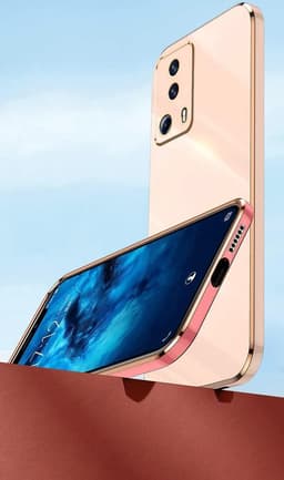 Hoesje voor Xiaomi Mi 13 Lite - Flexibele TPU Cover - Blauw - Anti-kras - Schokbestendige Beschermhoes met Galvaniseer Effect. — thumbnail 3