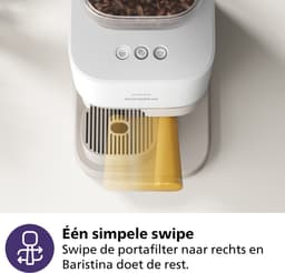 Philips Baristina - BAR302/20 - Espressomachine - Koffiemachine Met Bonen - Premium Wit — thumbnail 5