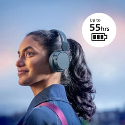 Philips 4000 series TAH4209BL/00 hoofdtelefoon/headset Draadloos Hoofdband Oproepen/muziek Bluetooth Blauw — thumbnail 7