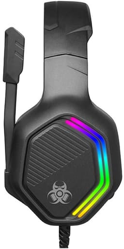 Tracer - Koptelefoon - gaming hoofdtelefoon - RGB-achtergrondverlichting en microfoon - Gamezone GZ X3 — thumbnail 3