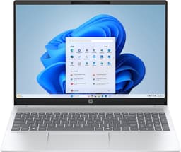 HP OmniBook 5 AI 16-af1616nd Intel Core Ultra 7 255U Laptop 40,6 cm (16") 2K 16 GB LPDDR5x-SDRAM 512 GB SSD Wi-Fi 6 (802.11ax) Windows 11 Home AI PC Zilver QWERTY — thumbnail 1